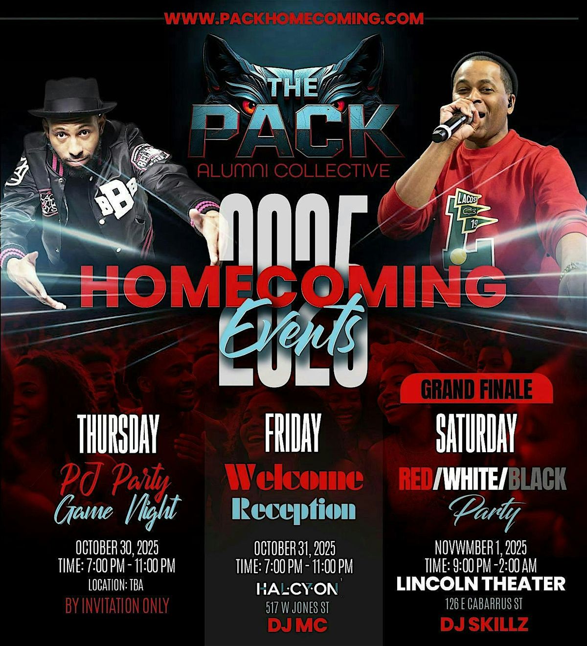 P.A.C Homecoming Weekend 2025