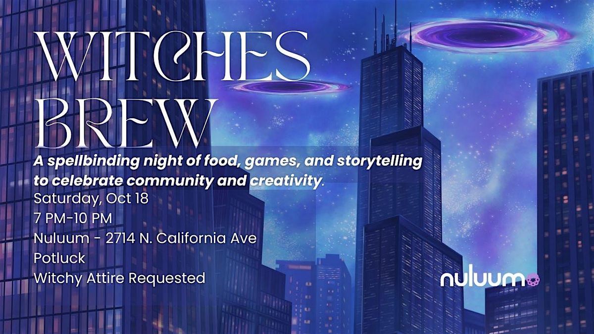 Witches Brew & Public Potluck