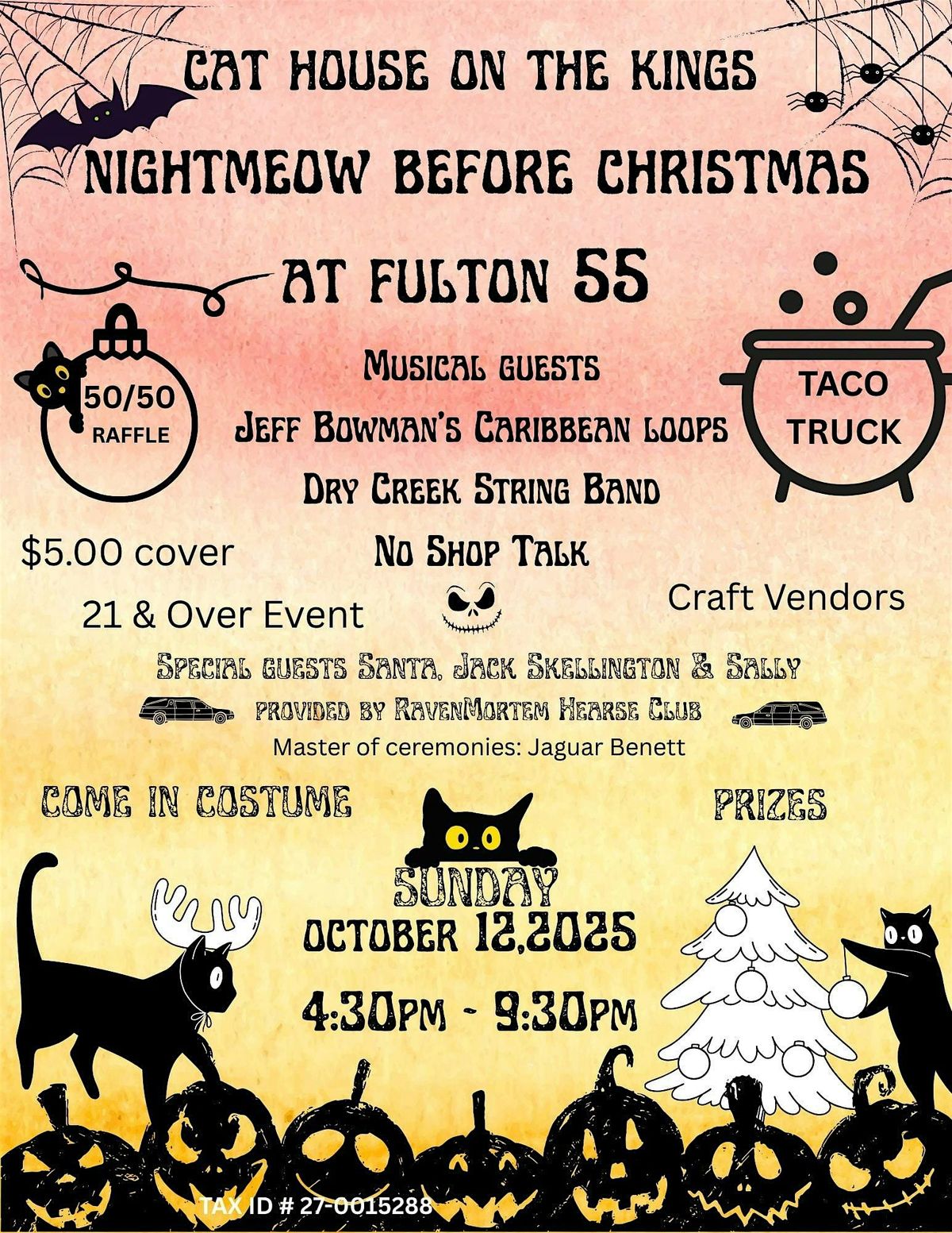 Cat House on the Kings Nightmeow Before Halloween