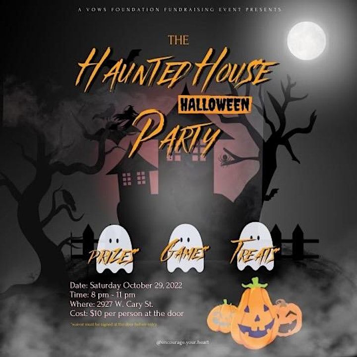 Haunted House 2927 W Cary St, Richmond, VA October 29, 2022