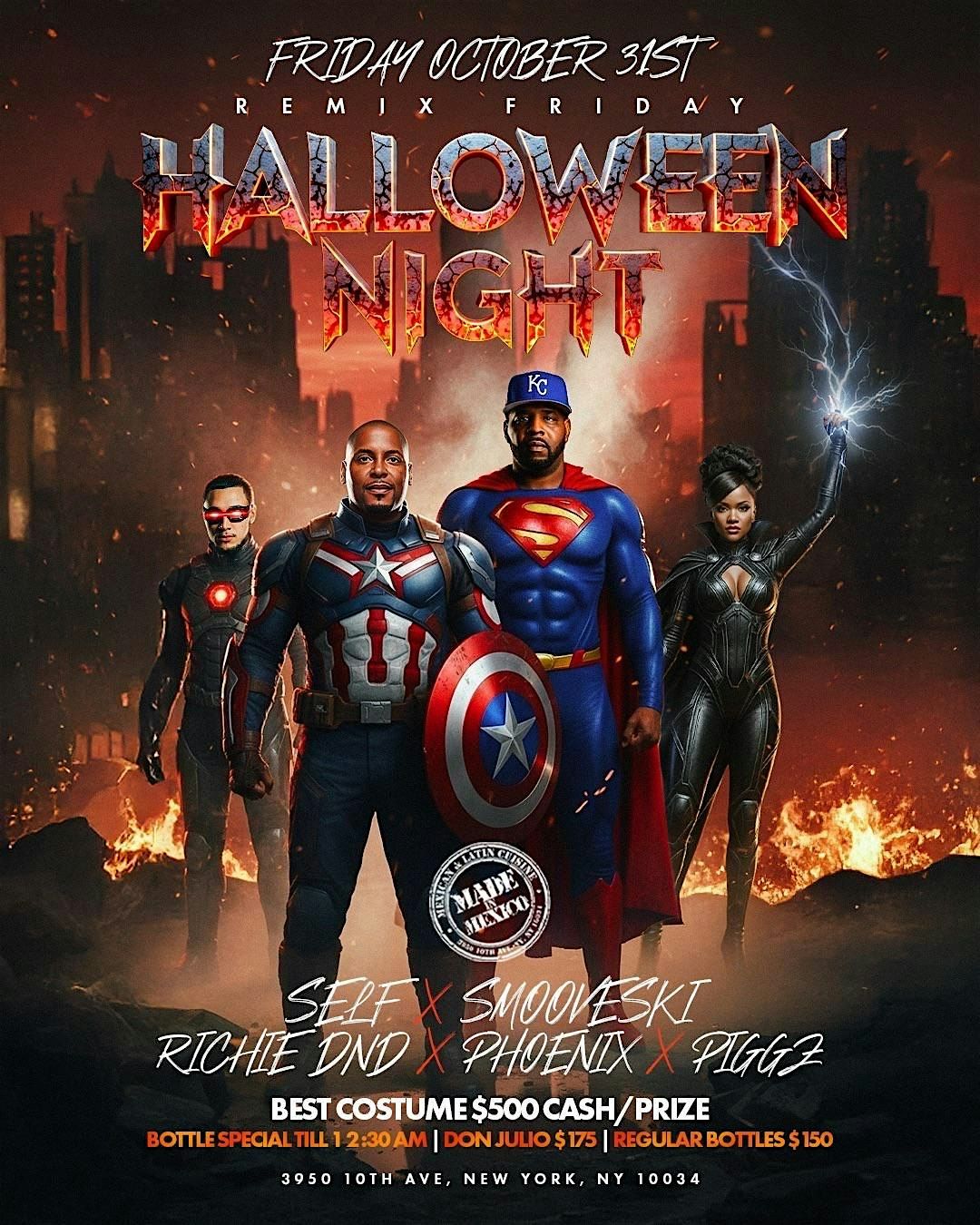 HALLOWEEN AT MADE IN MEXICO