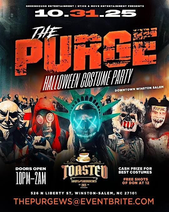 The Purge Halloween costume party