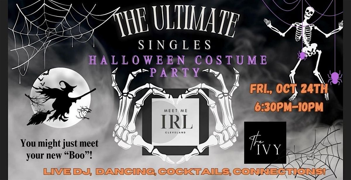 Ultimate Singles Halloween Costume Party at The IVY - Meet Me IRL Cleveland