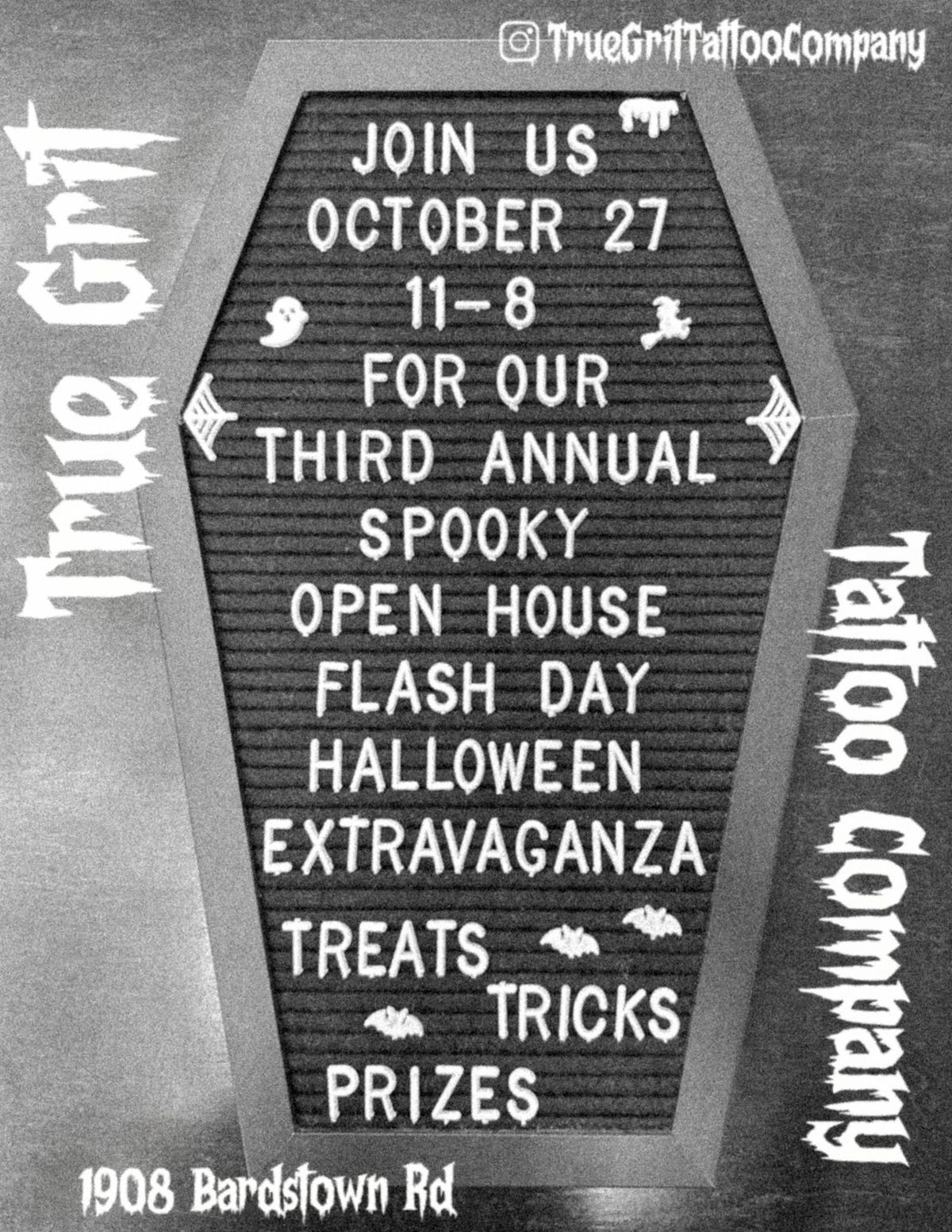 Third Annual Spooky Open House Flash Day Halloween Extravaganza