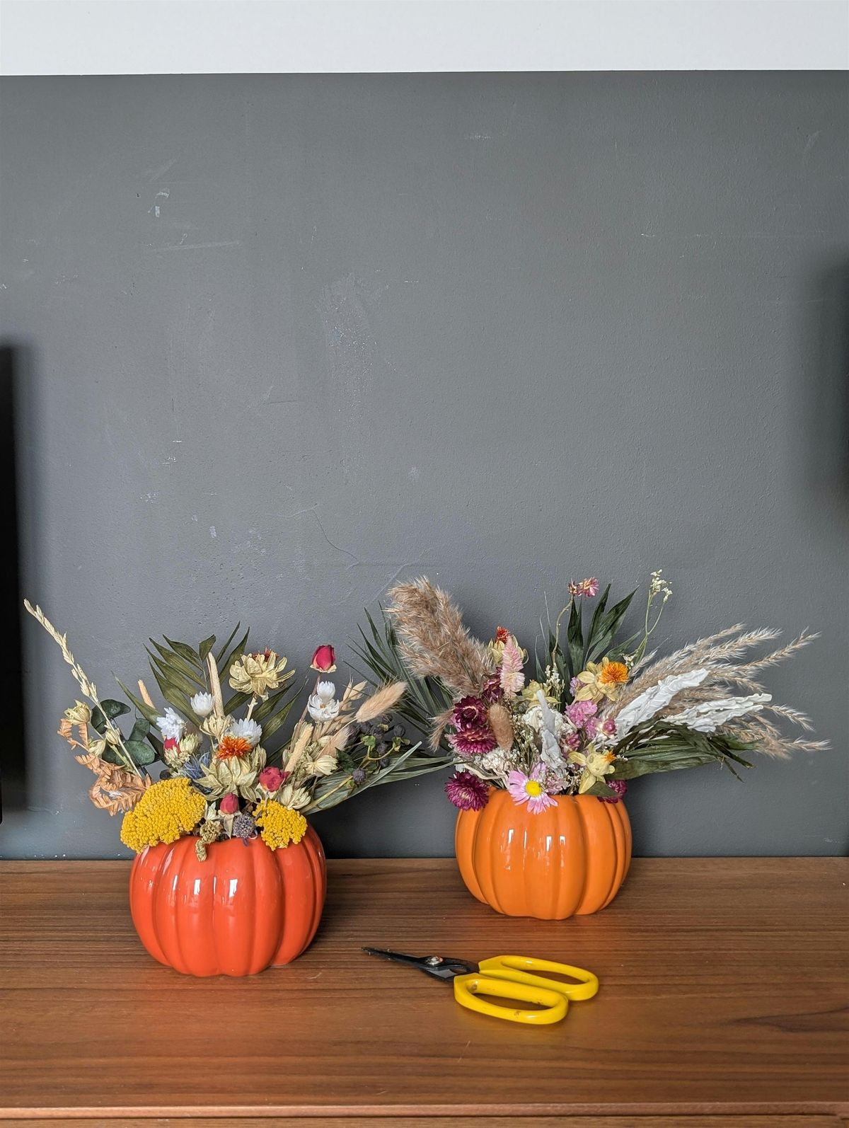 Lasting Floral Pumpkin Workshop