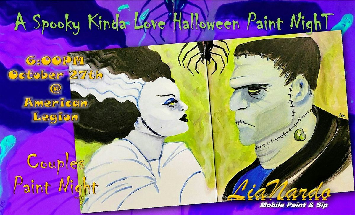 Monsters & Masterpieces Couples Paint Night w\/LiaNardo