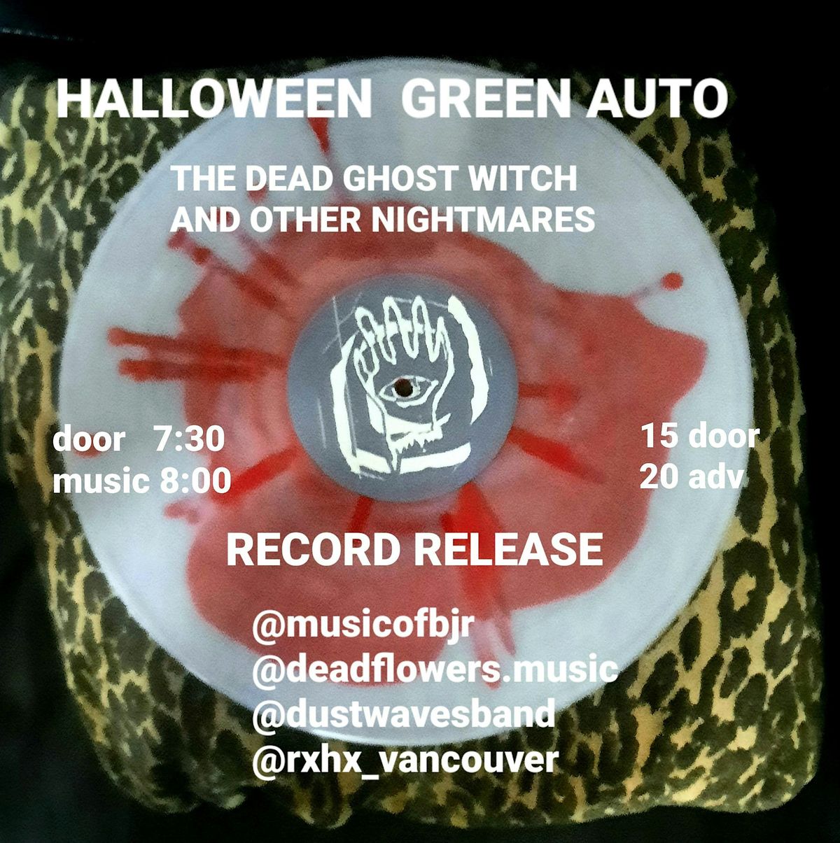 The Hands of Burning Joe Ray Record Release