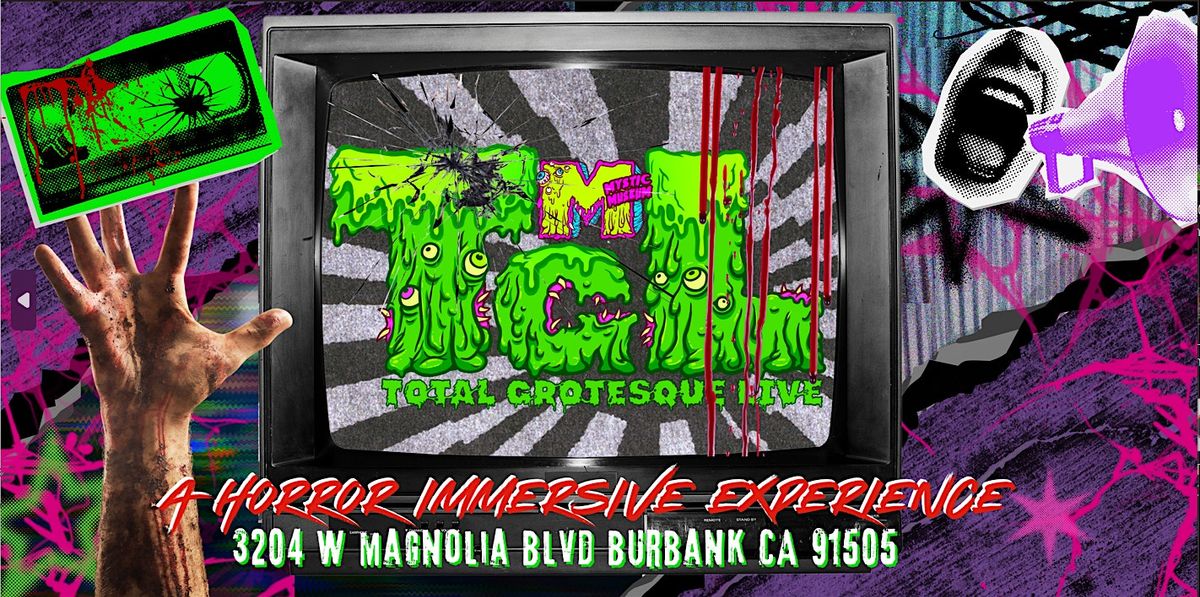 TOTAL GROTESQUE LIVE \u2014 Top 10 Horror Movie Experience - NOVEMBER Dates