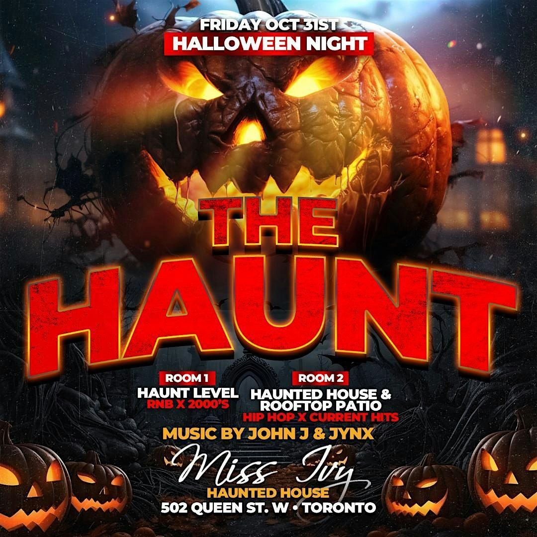 THE HAUNT A HALLOWEEN SOCIAL