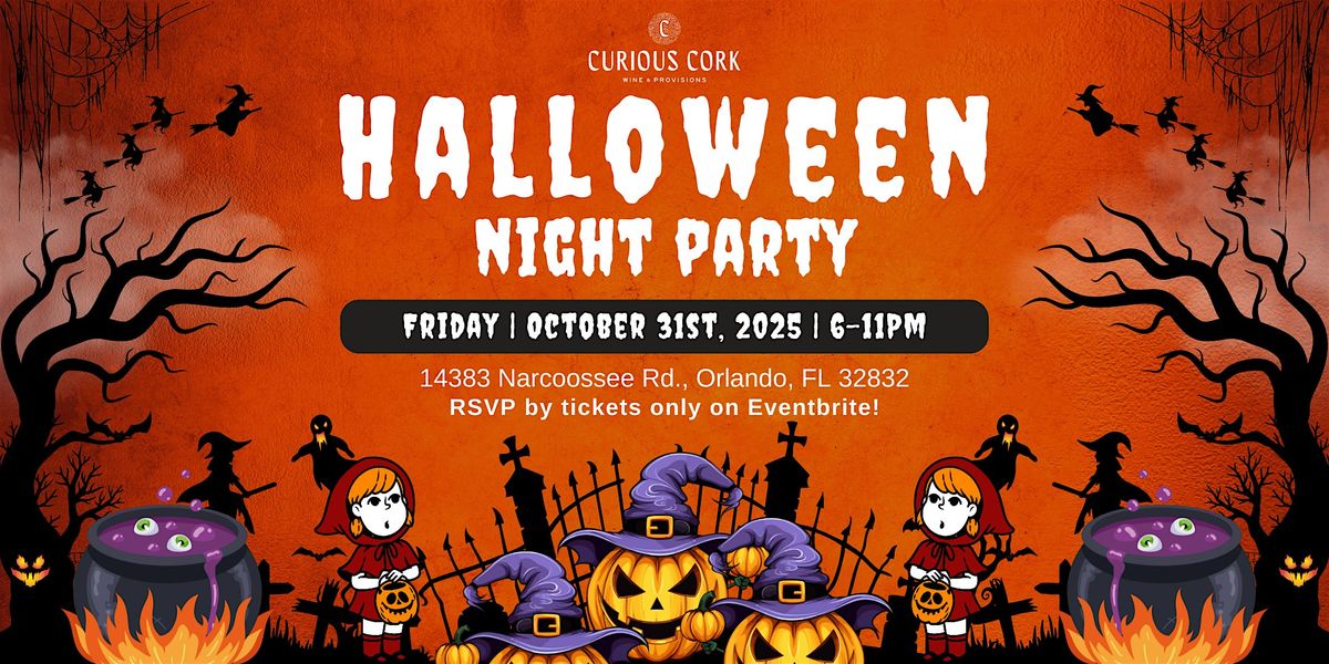 Curious Cork's Halloween Night Party
