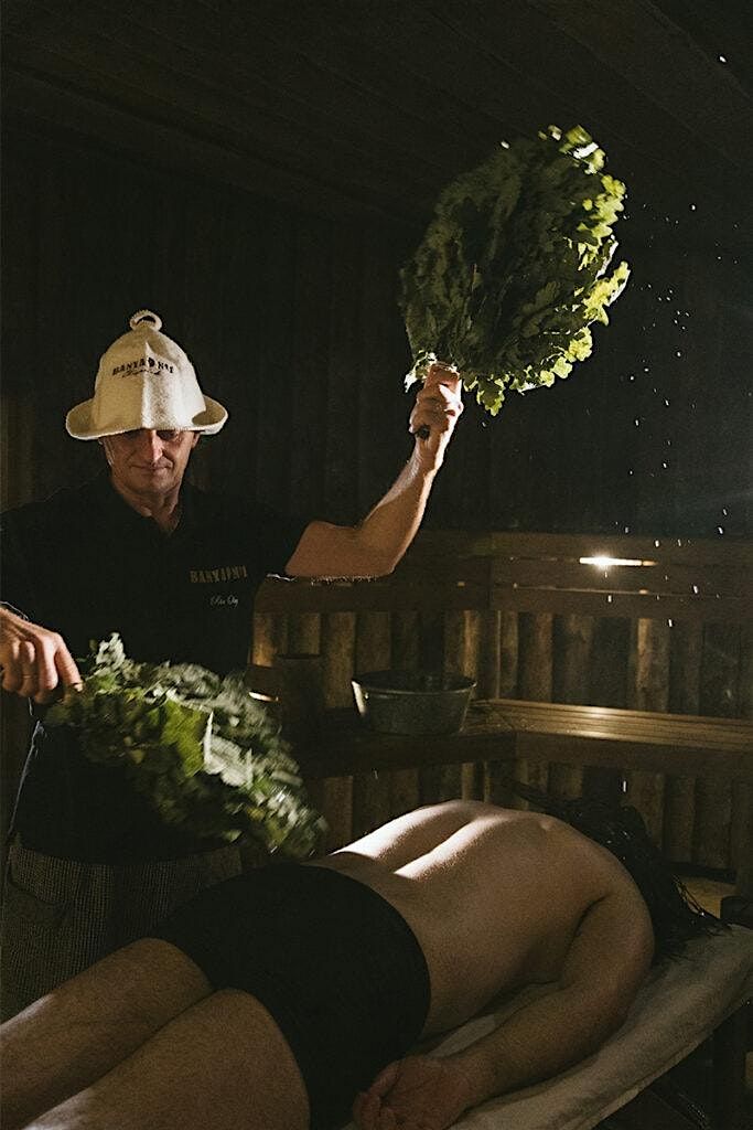 Corporate Banya experience: Steam. Strength. Team Spirit.