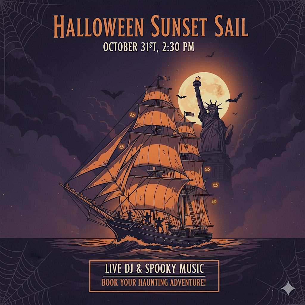 Halloween Sail Aboard Clipper City Tall ship