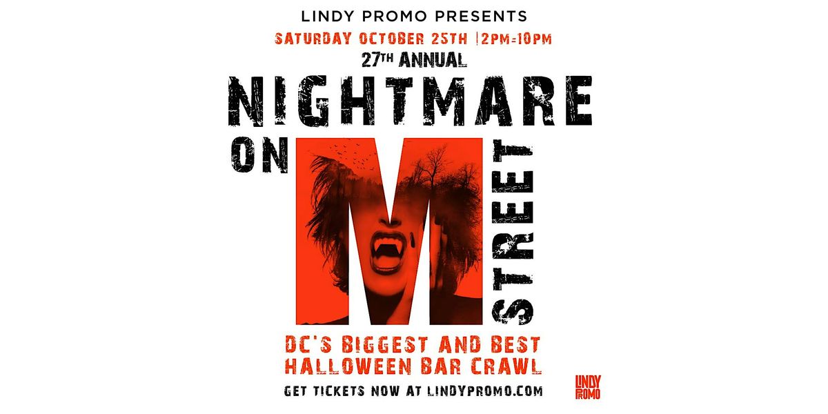 DC's Hottest Halloween Bar Crawl - Nightmare on M Street