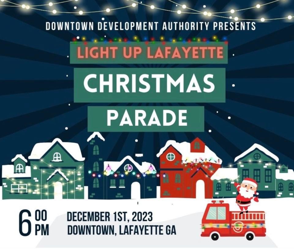 Christmas Parade Downtown Lafayette December 1, 2023