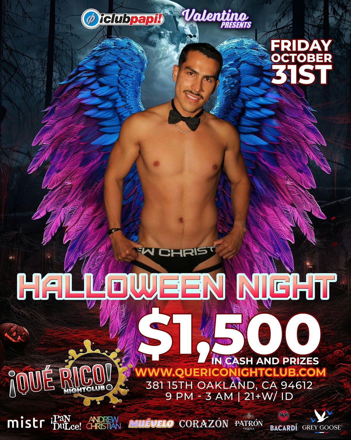 Halloween Night - $1,500 in Cash and Prizes