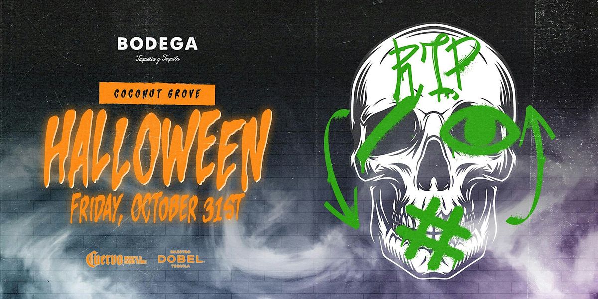 Halloween Weekend at Bodega Coconut Grove