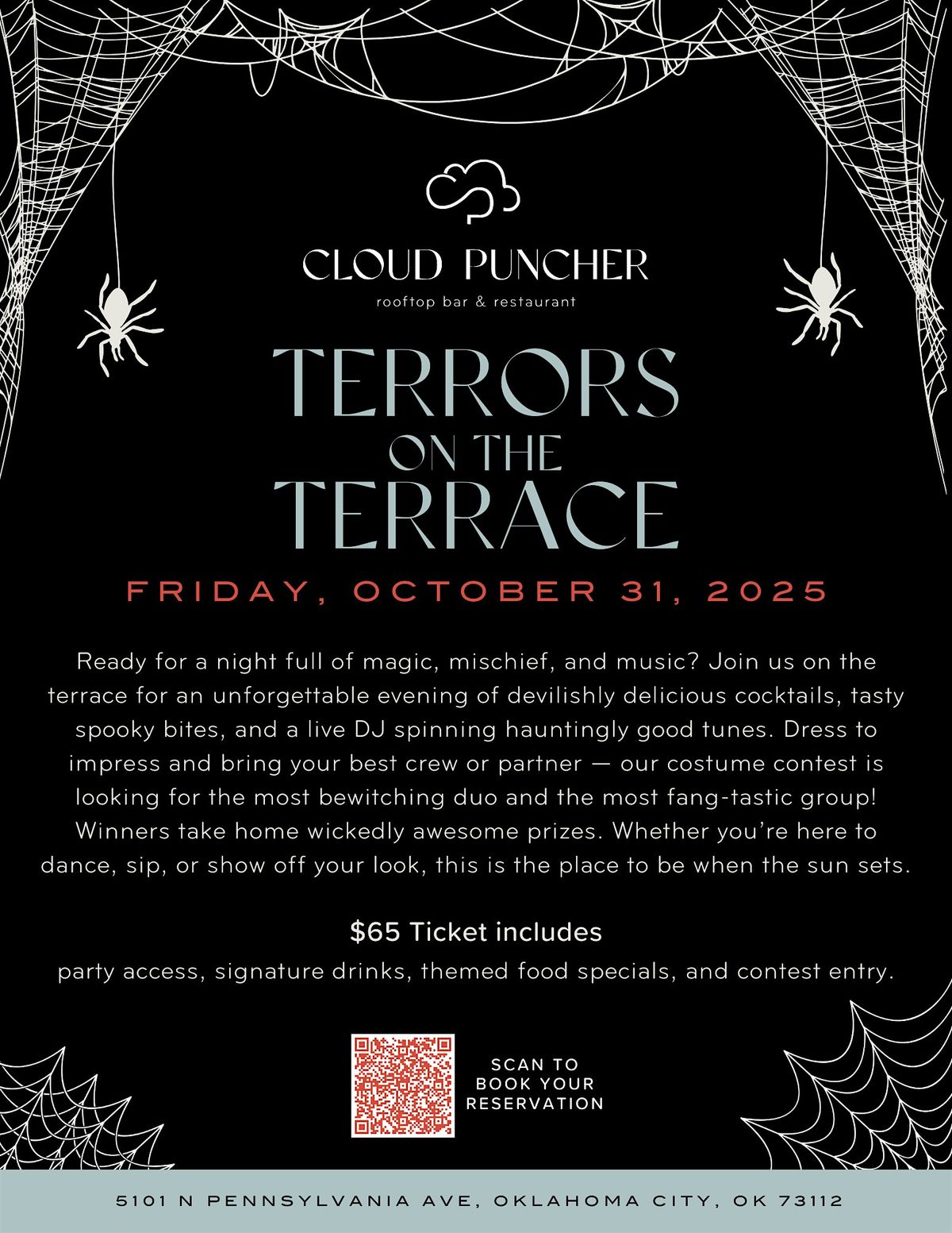 Terrors on the Terrace | Halloween Costume Party at Cloud Puncher