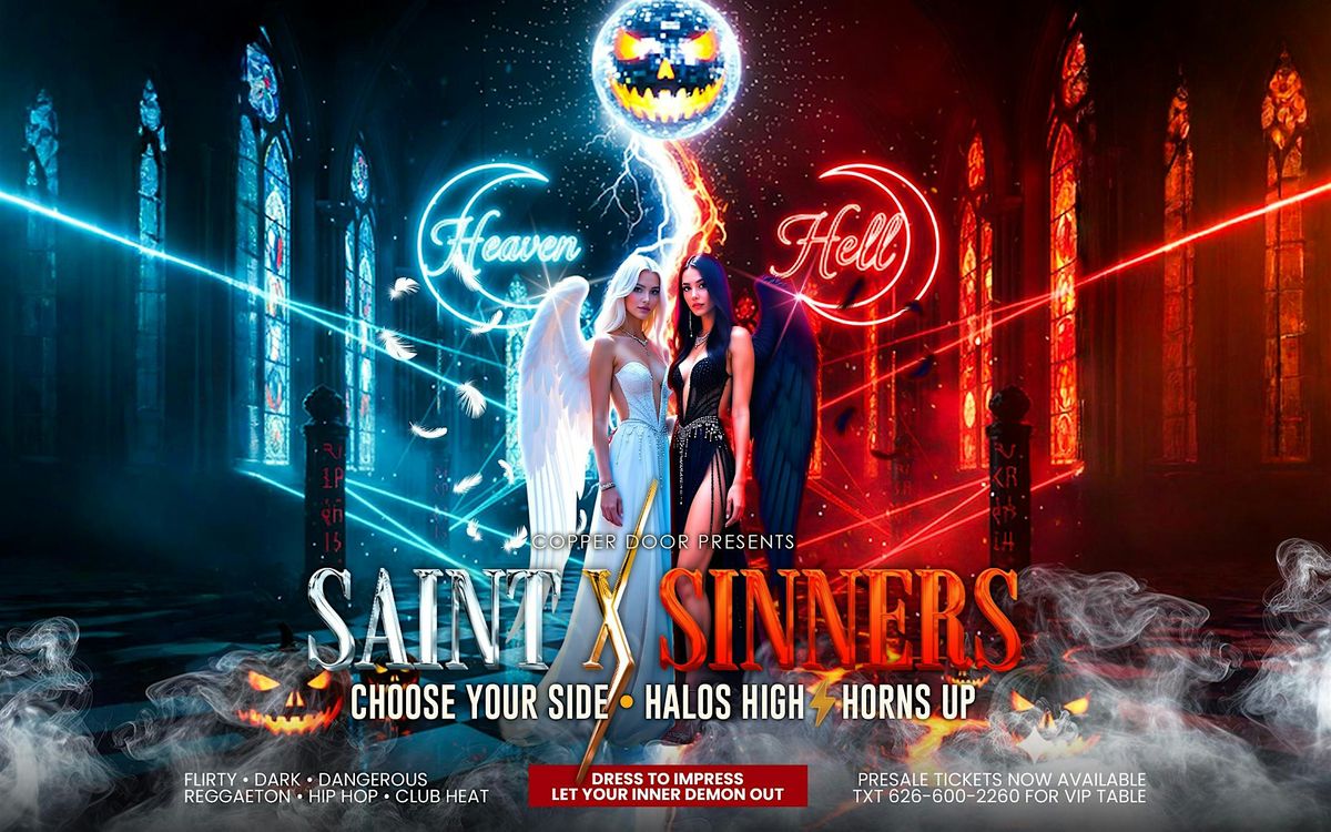 SAINT \u00d7 SINNERS \u2014 Halloween Costume Party