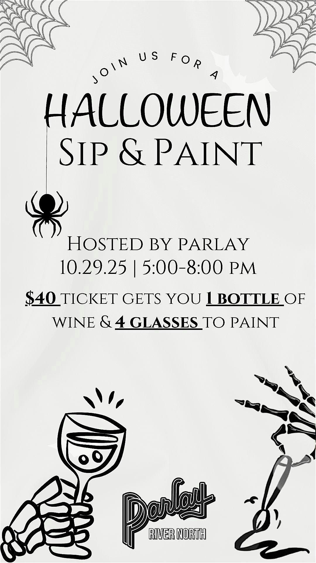 Basic B Happy Hour: Spooky Sip & Paint