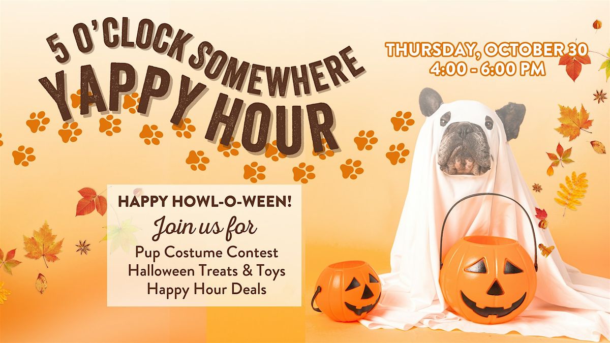 Howl-O-Ween Yappy Hour at Margaritaville Hotel San Diego