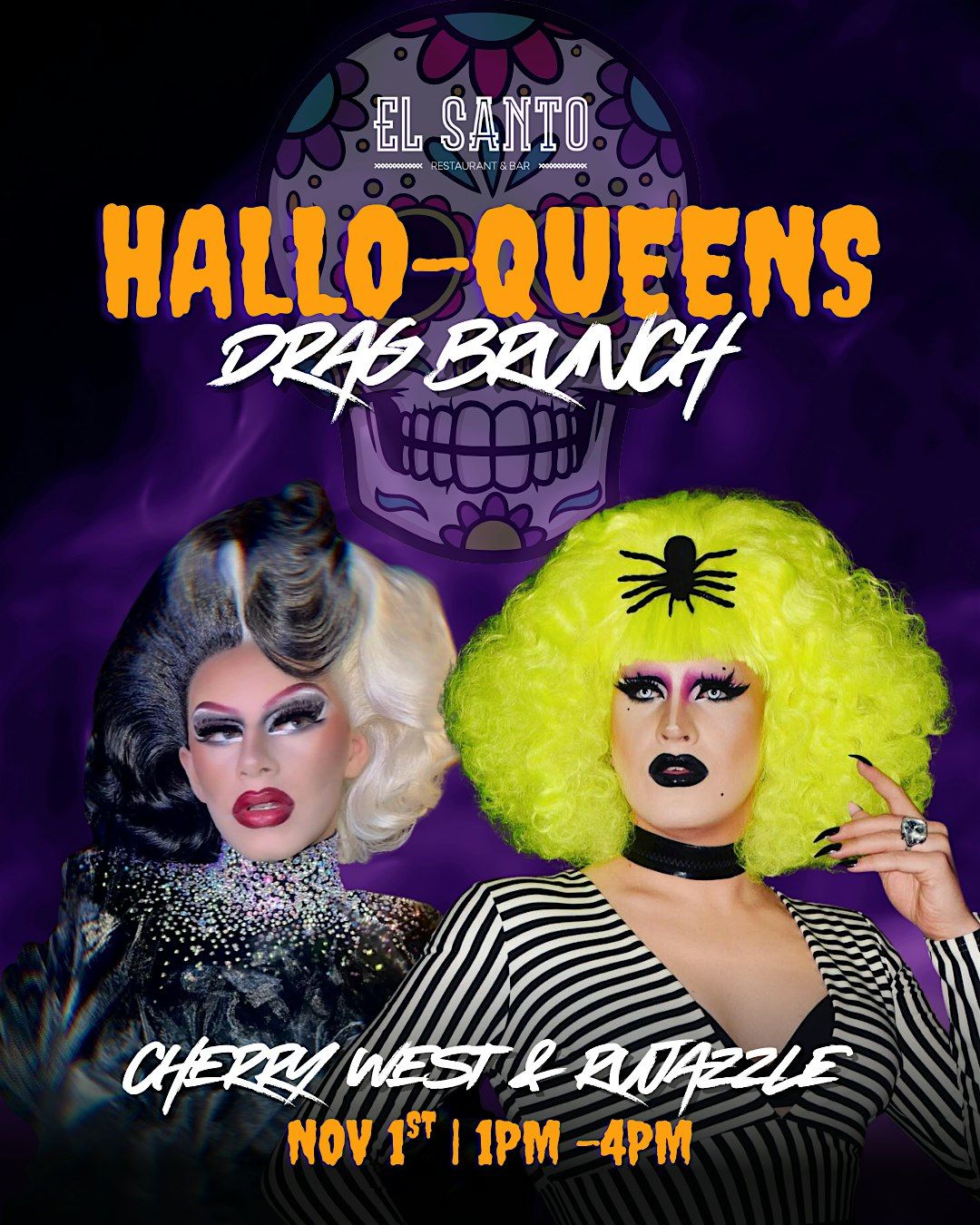 Hallo-Queens Drag Brunch at El Santo \u2013 Glasgow's Fiercest Halloween Party