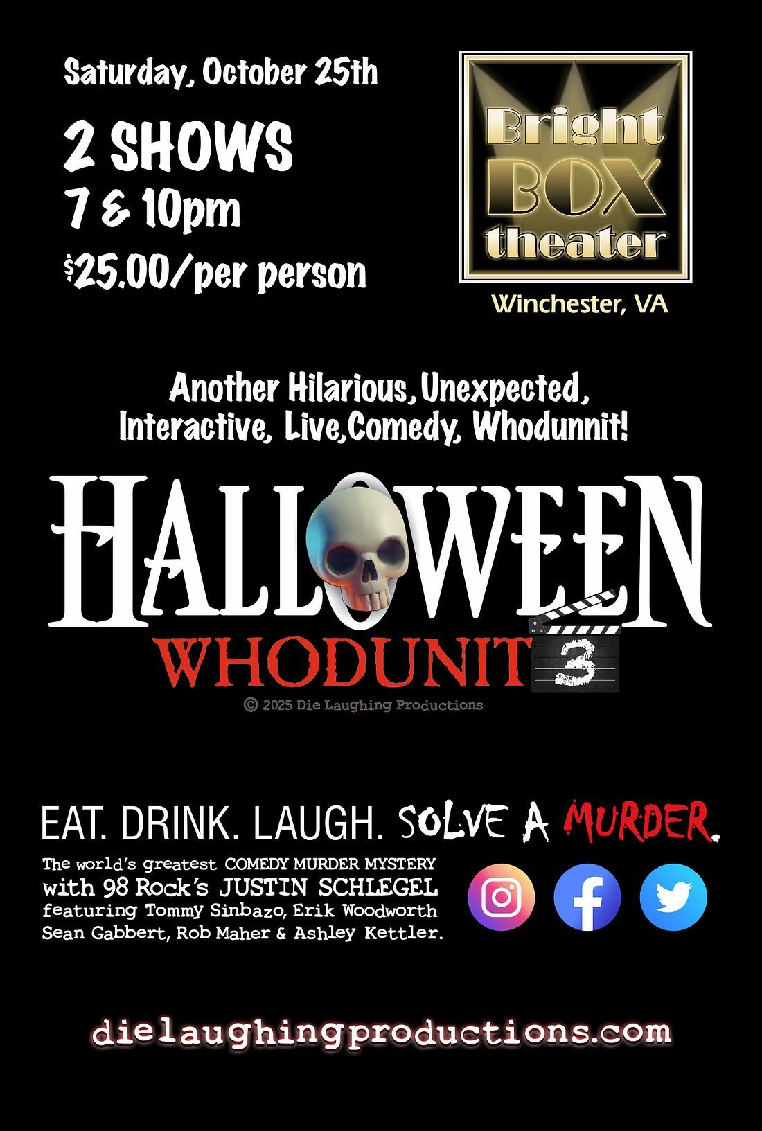 Halloween Whodunit 3 Comedy Show