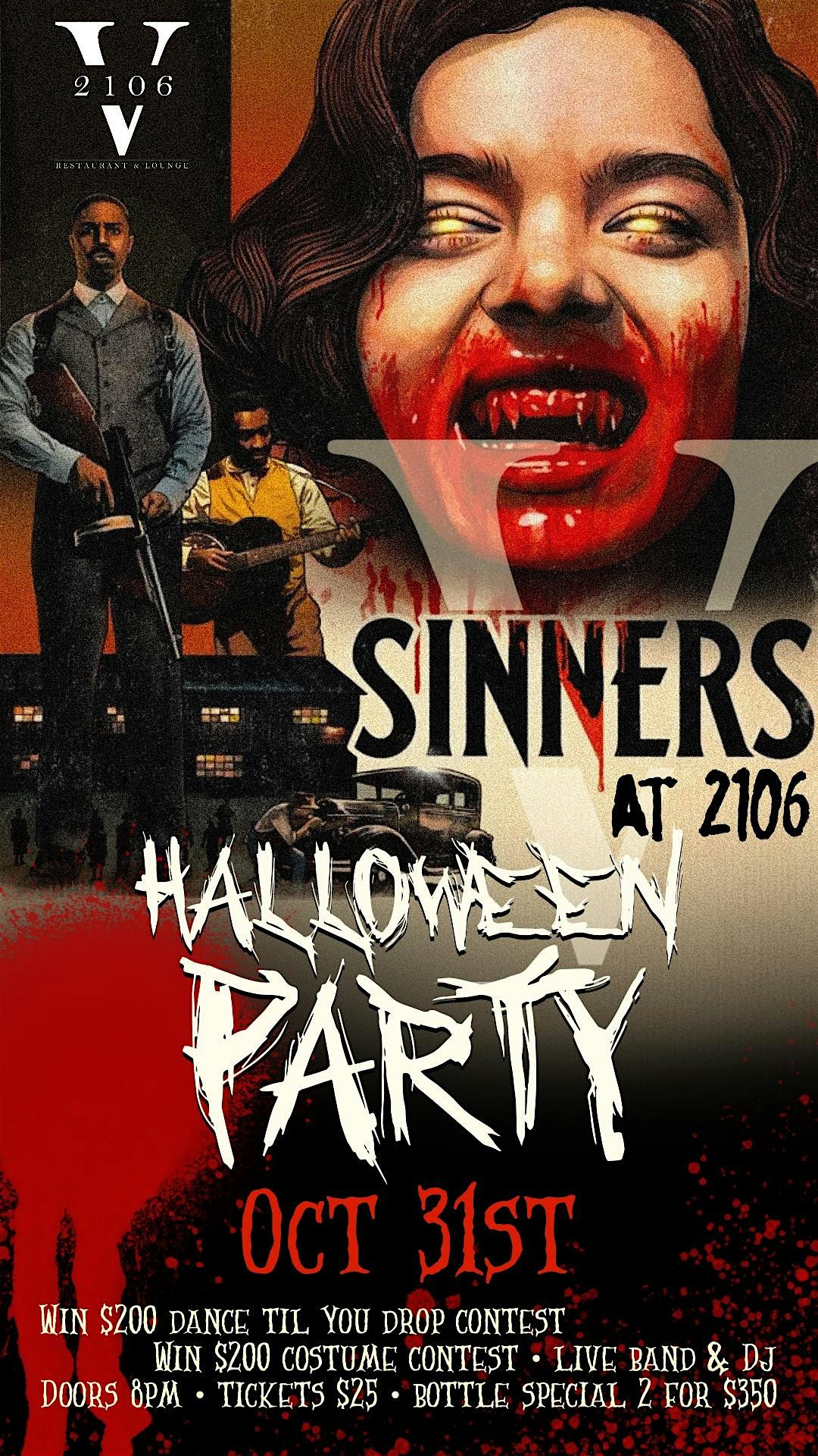 Sinners Halloween Party