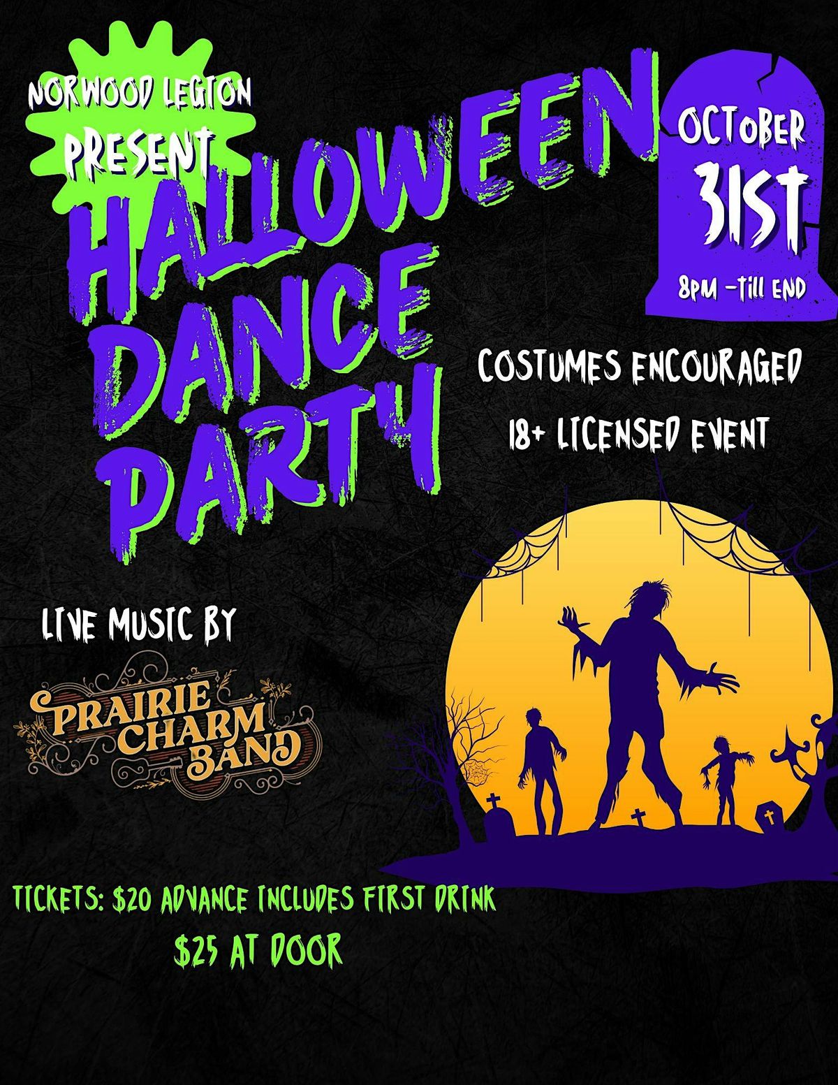 Norwood Legion Halloween Dance