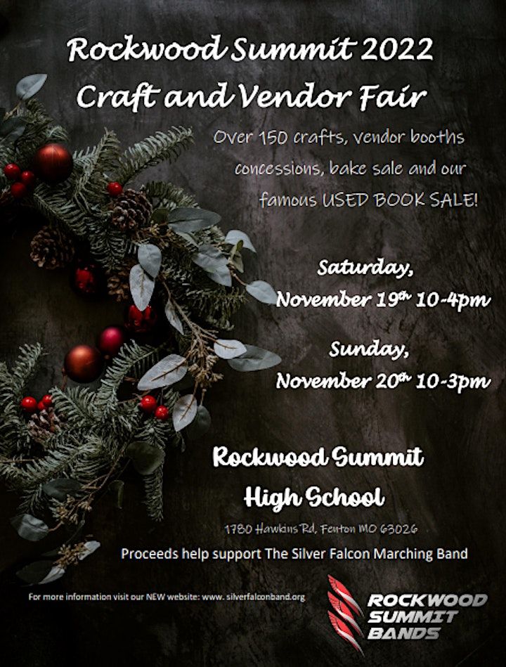 2022 Rockwood Summits Craft and Vendor Fair Rockwood Summit High