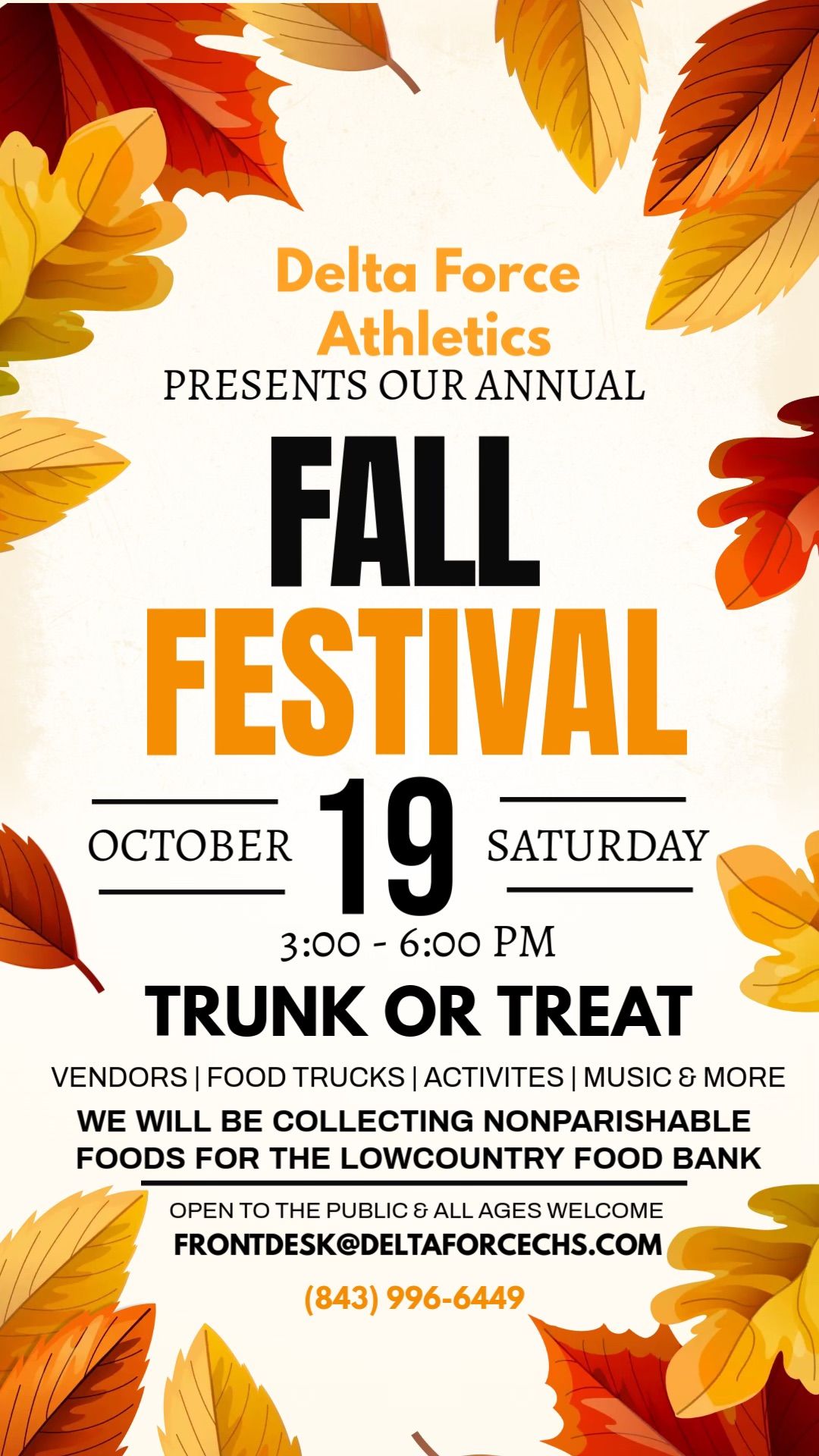 Delta Force 6th Annual Fall Festival