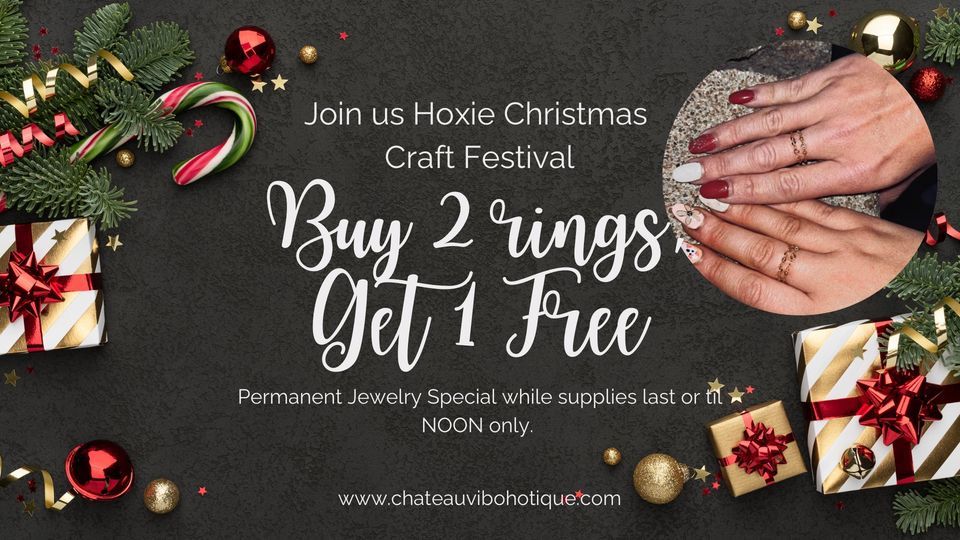 Permanent Jewelry PopUp Hoxie Christmas Craft Festival Sheridan