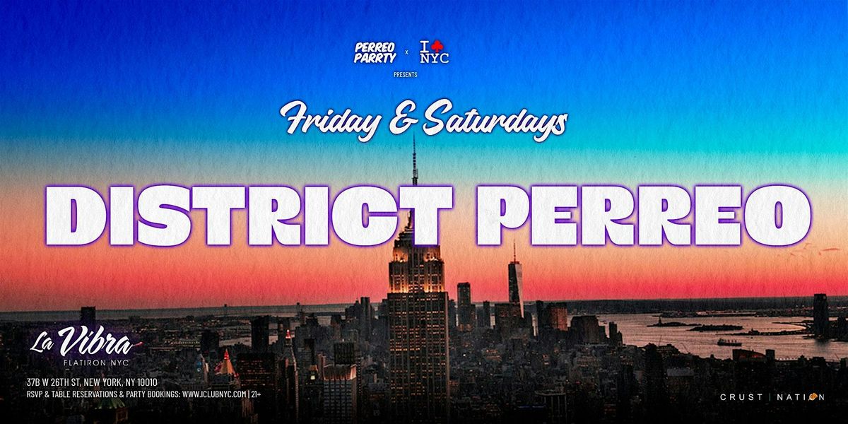HALLOWEEN FRIDAYS Latin reggaeton party NYC - DISTRICT PERREO