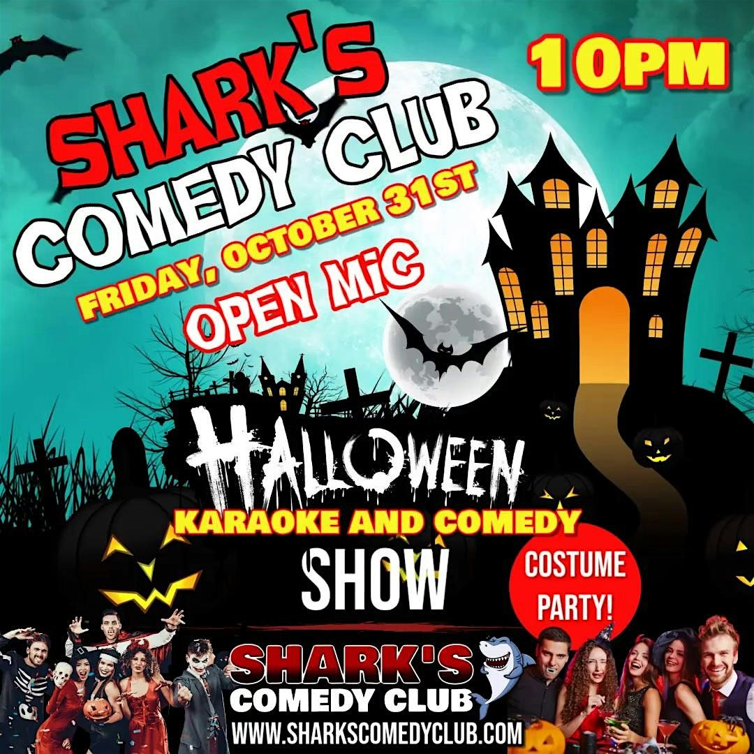 Halloween Costume Party, Comedy Open Mic, Karaoke Jam 10PM