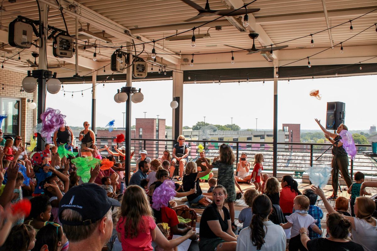 Storytime on the Roof: Durham County Library