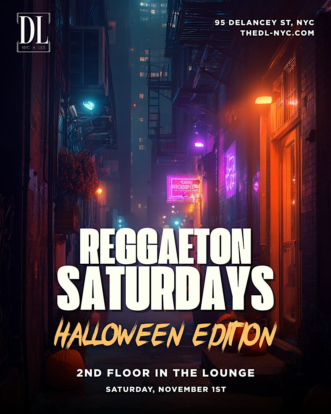 Reggaeton Saturday (Halloween Edition)