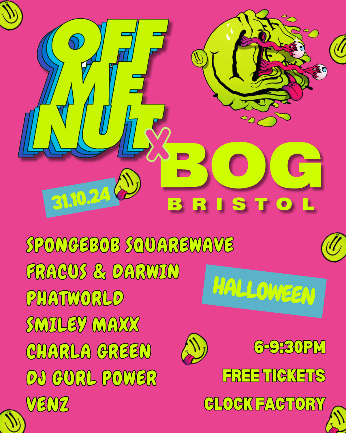 BOG x Off Me Nut (Halloween Rave)