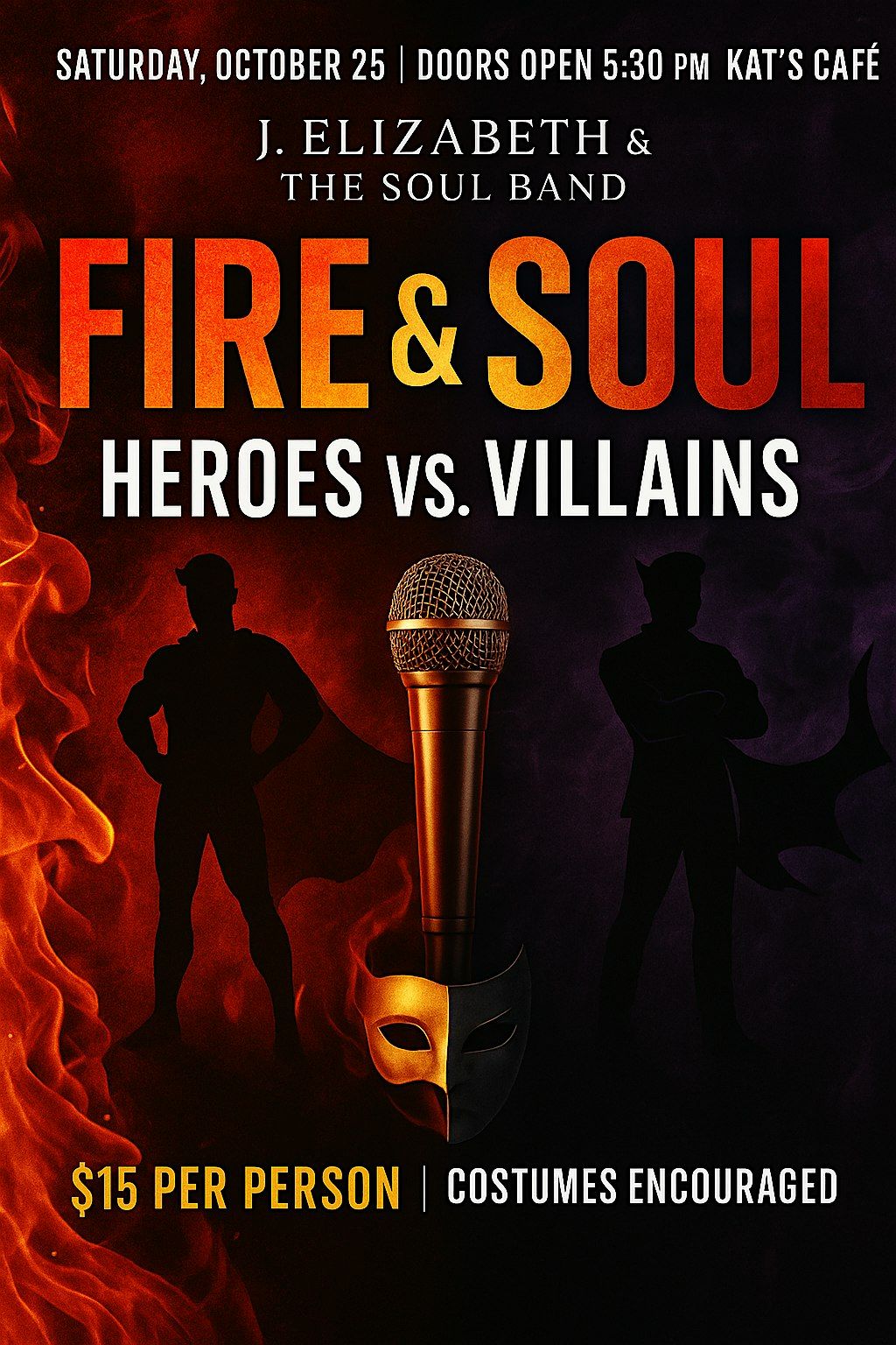 Fire & Soul: Heroes vs Villains