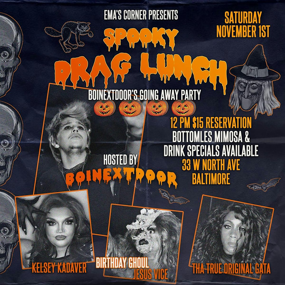 Spooky Drag Lunch