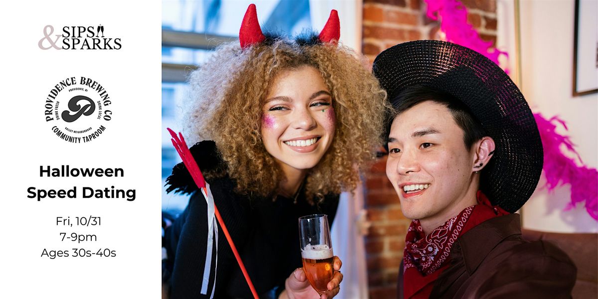 Spook-tacular Sparks: Halloween Speed Dating Ages 30s\u201340s in Providence, RI