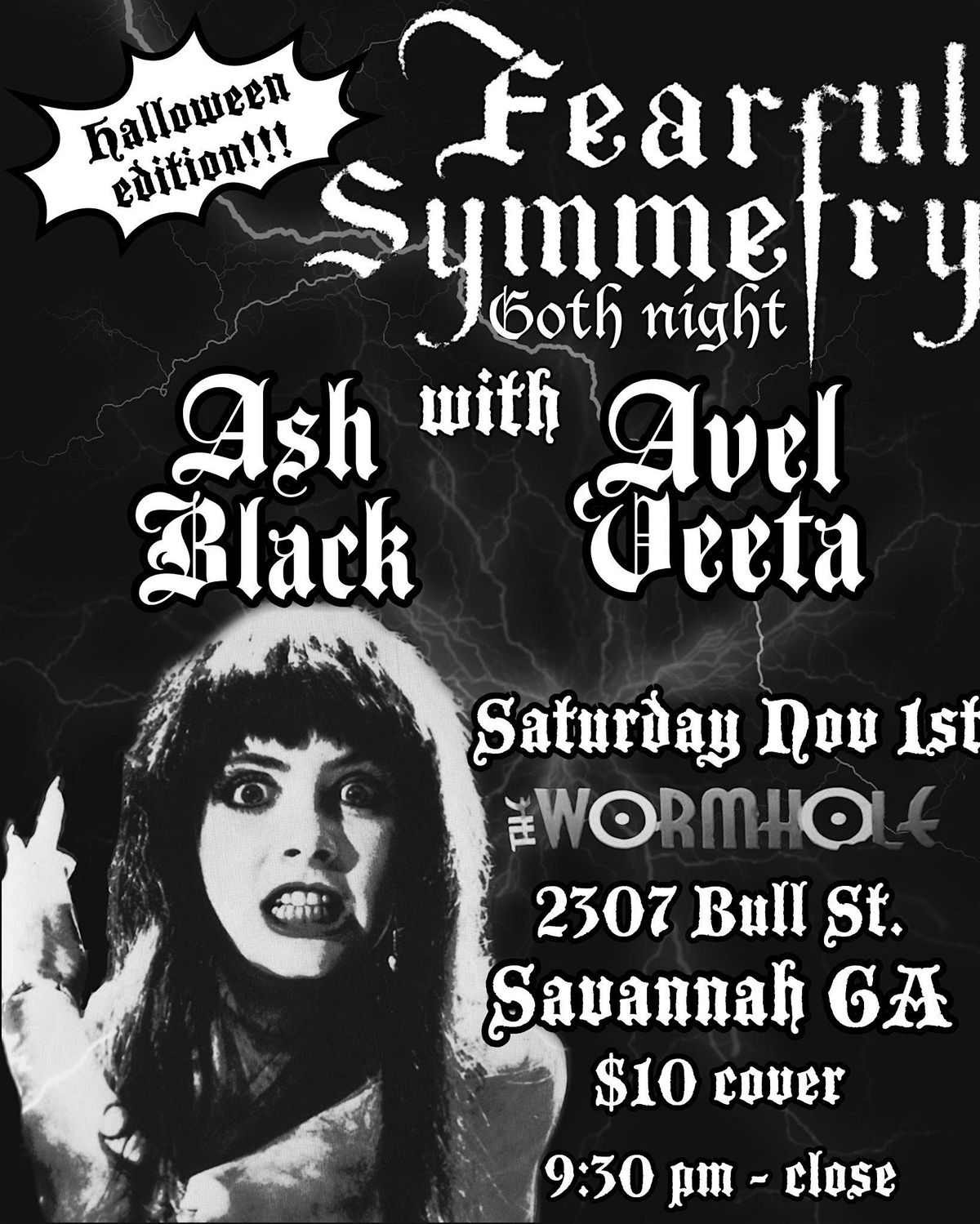 Fearful Symmetry Goth Night ( Halloween Edition)