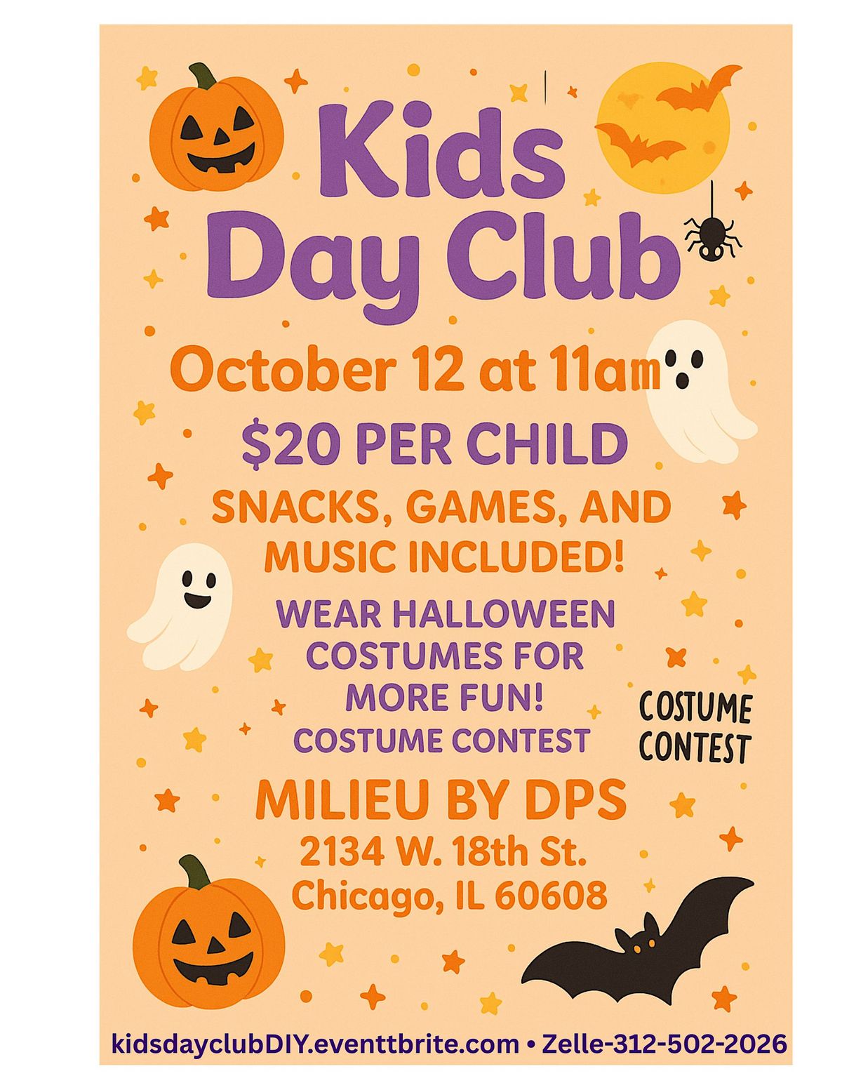 Kids Day Club & Halloween DIY