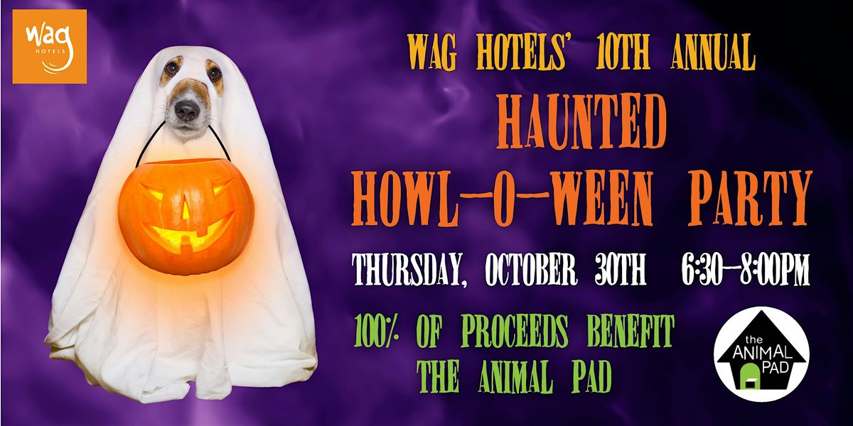 Haunted Howl-o-ween Party for Dogs at Wag Hotels San Francisco