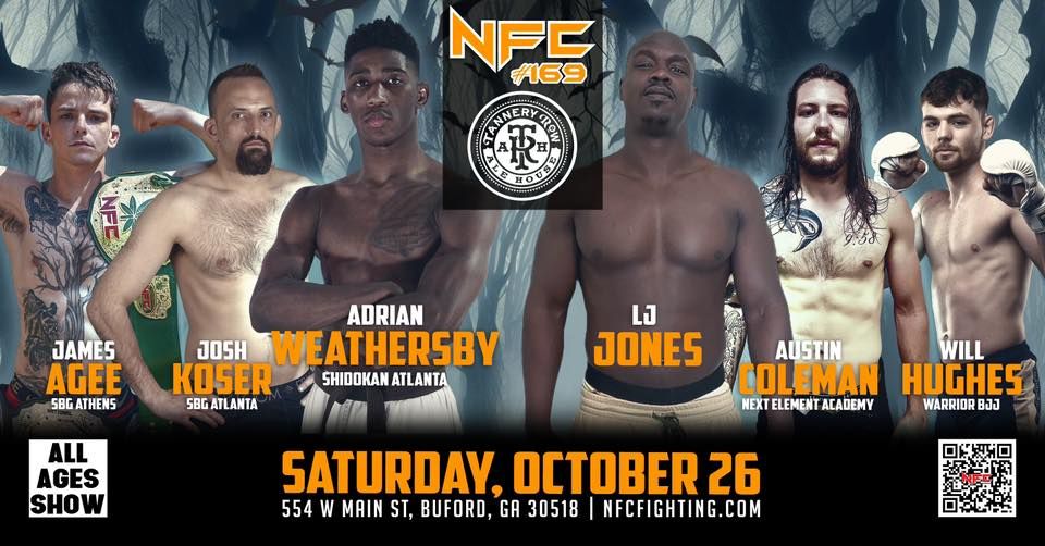 NFC 169: Halloween Fight Night at Tannery Row Buford