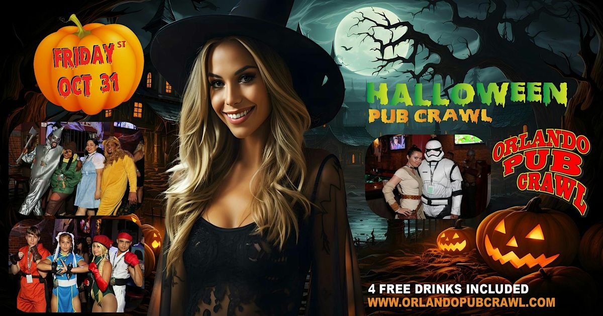 Halloween Pub Crawl FRIDAY Oct 31(Orlando)
