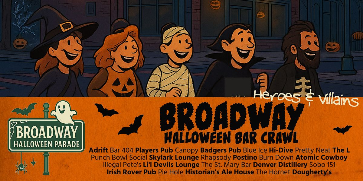 Broadway Halloween Bar Crawl