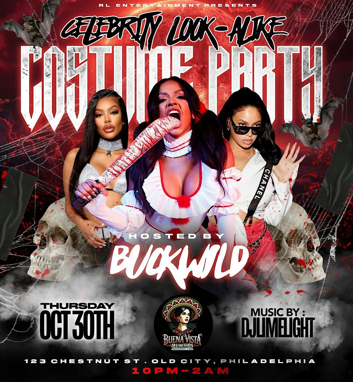 Celebrity Look alike Pre-Halloween Costume party