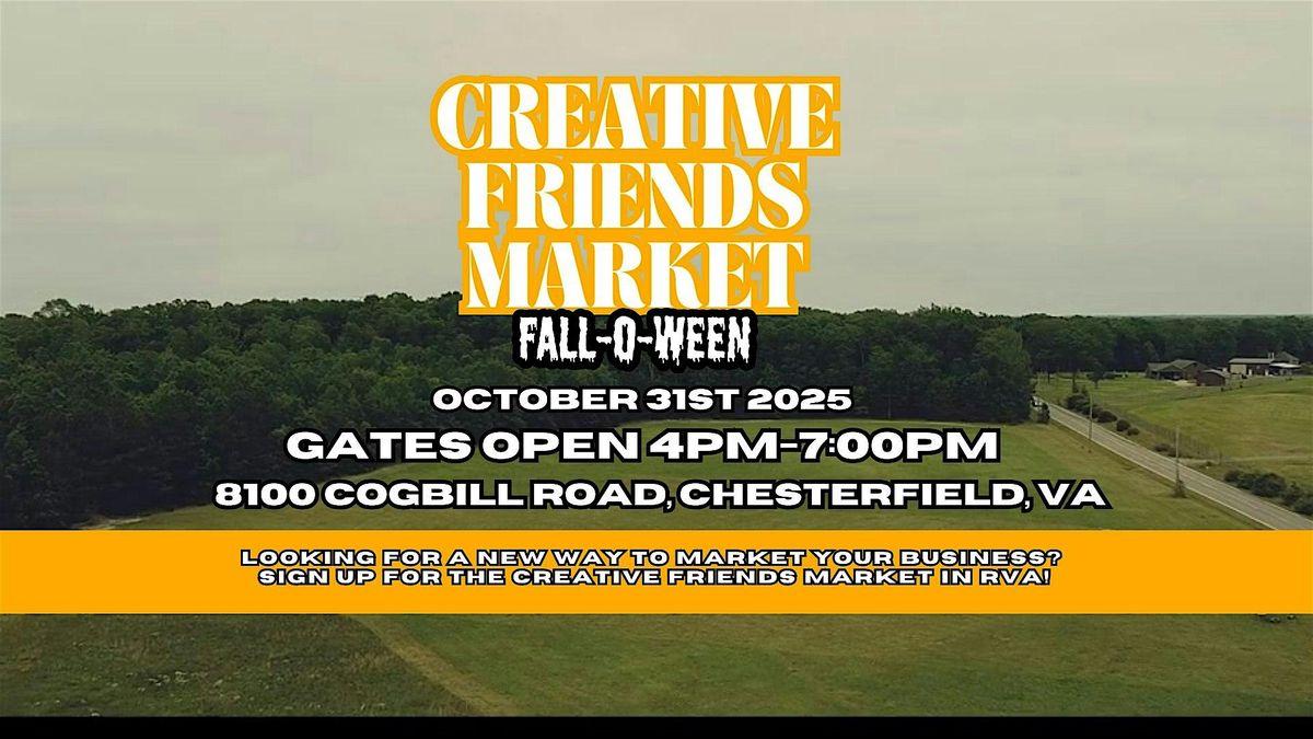 The Creative Friends Market: Fall-O-Ween