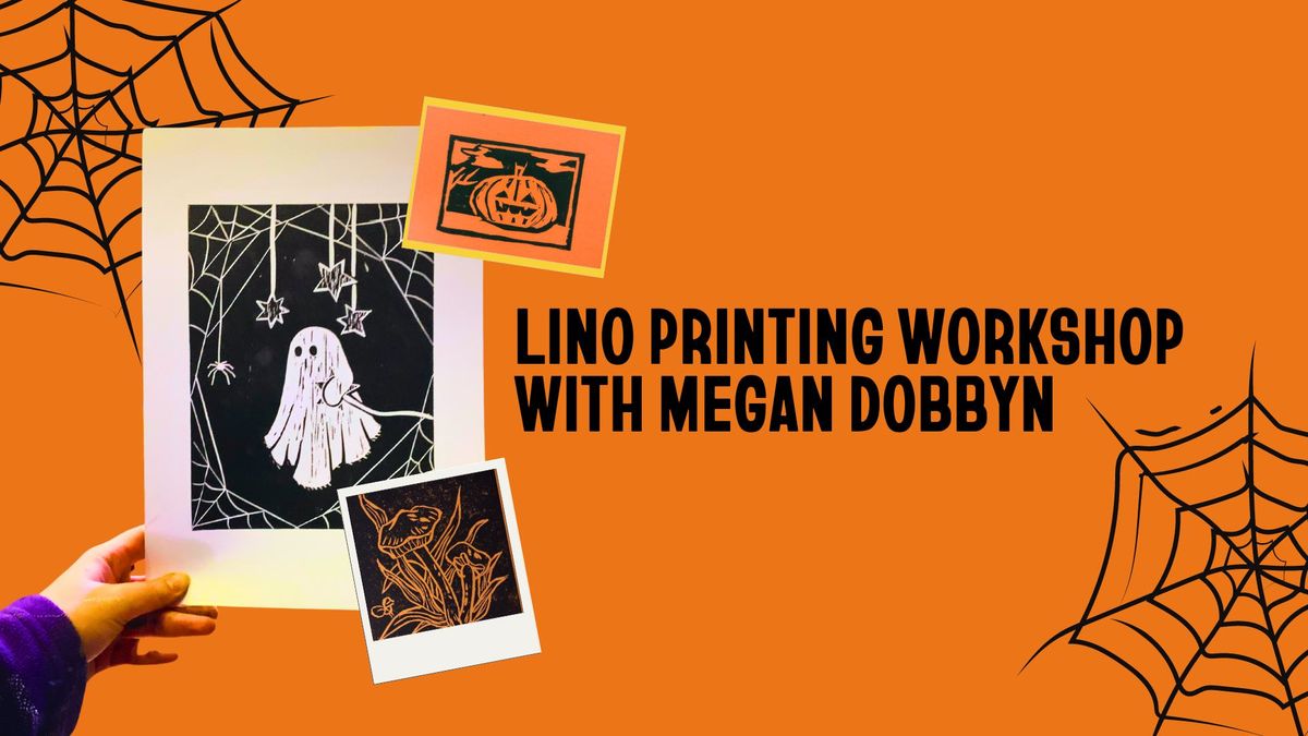 Halloween Special | Lino Printing Workshop with Megan