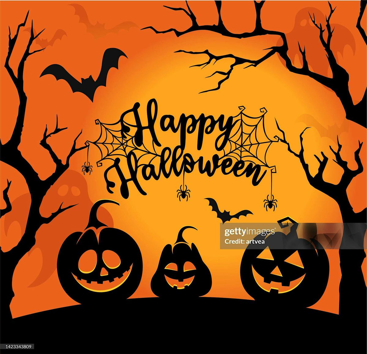 Halloween Trick or Treat INSIDE MXP Shop (PAINT ON CANVAS KIDS WORKSHOP)