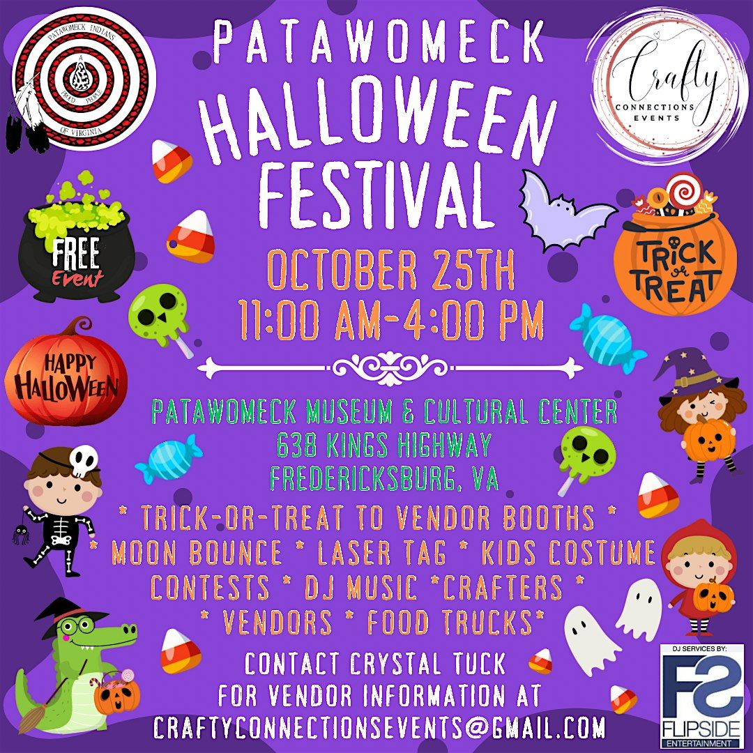 Patawomeck Halloween Festival & Craft Fair